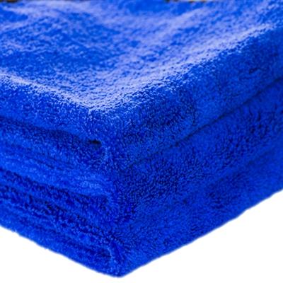 Fluffy Blue/Black Silk Lined Microfiber 16x16 (3-Pack)