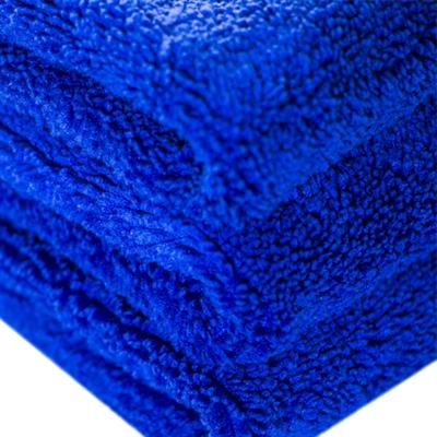 Fluffy Blue/Black Silk Lined Microfiber 16x16 (3-Pack)