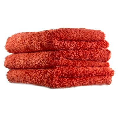 Fluffy Finish Red Microfiber 16x16 (3-Pack)