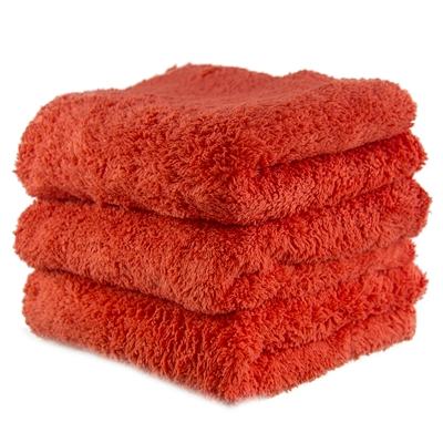 Fluffy Finish Red Microfiber 16x16 (3-Pack)