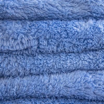 Fluffy Finish Blue Microfiber 16x16 (3-Pack)