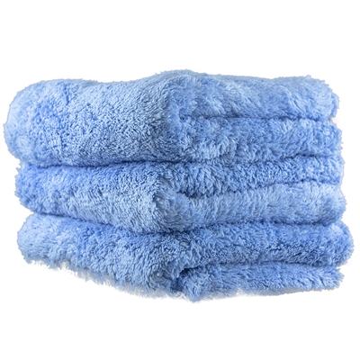 Fluffy Finish Blue Microfiber 16x16 (3-Pack)