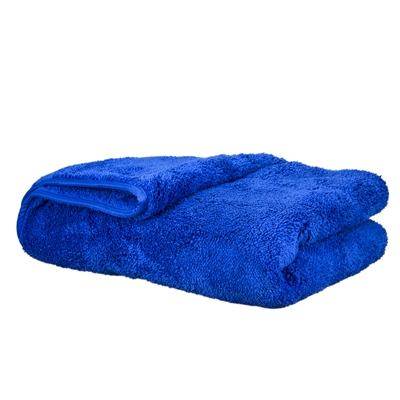 Plush Blue Blazing Microfiber Drying Towel 36” x 25”