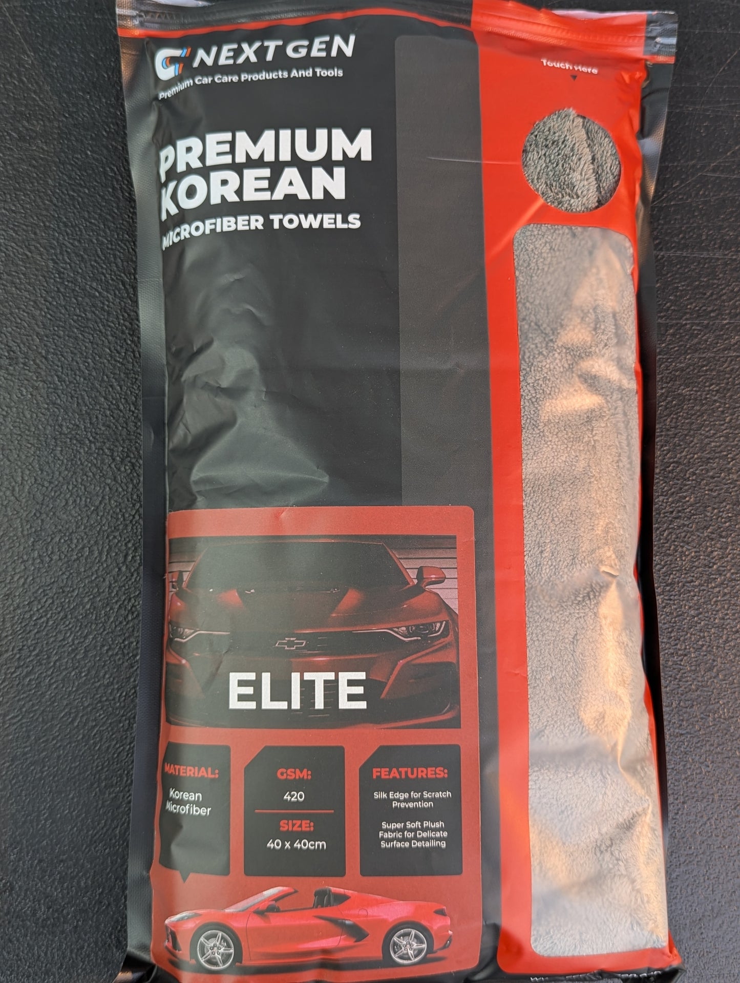 Elite Microfiber Towel (16 in. x 16 in., 420 gsm) - 5 pack